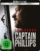 Captain Phillips - 4K Ultra HD Blu-ray + Blu-ray / Limited Steelbook (4K Ultra HD) 
