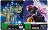 Godzilla & Godzilla x Kong: The New Empire - 4K Ultra HD Blu-ray + Blu-ray / Limited Steelbook / 2-Movie-Set (4K Ultra HD) 