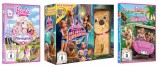 Barbie & ihre Schwestern 1-3 im Set / im Pferdeglück + in Das grosse Hundeabenteuer [Special Edition inkl. Plüschhund] + in Die grosse Hundesuche (DVD) 