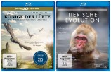 David Attenborough 2er Set: Könige der Lüfte - Wie Tiere das fliegen lernten - Blu-ray 3D + 2D & Tierische Evolution (Blu-ray) 