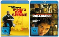 Im Netz der Spinne + Unleashed - Entfesselt / Morgan Freeman Double Feature im Set (Blu-ray)