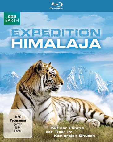 Expedition Himalaja - Auf der Fährte der Tiger im Königreich Bhutan (Blu-ray)