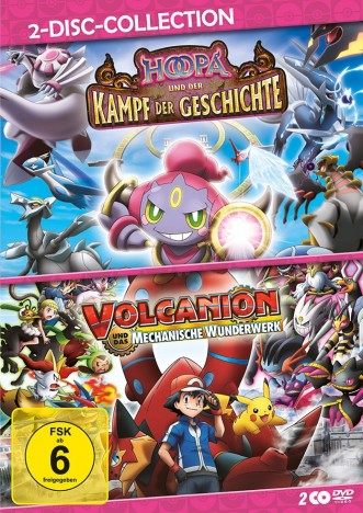 Pokémon: Hoopa und der Kampf der Geschichte / Volcanion und das mechanische Wunderwerk - Doppelpack (DVD)