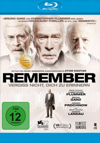 Remember - Vergiss nicht, dich zu erinnern (Blu-ray)