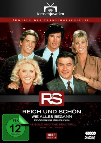 Reich und schön - Box 3: Wie alles begann / Folge 51-75 (DVD)