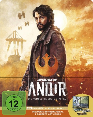 Andor - Staffel 01 / 4K Ultra HD Blu-ray + Blu-ray / Limited Steelbook (4K Ultra HD)