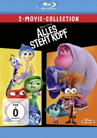 Alles steht Kopf 1+2 - 2-Movie-Collection (Blu-ray)