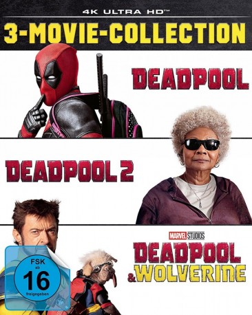 Deadpool - 4K Ultra HD Blu-ray / 3-Movie-Collection (4K Ultra HD)