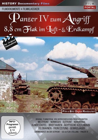 Panzer IV zum Angriff - 8,8 cm Flak im Luft-& Erdkampf (DVD)