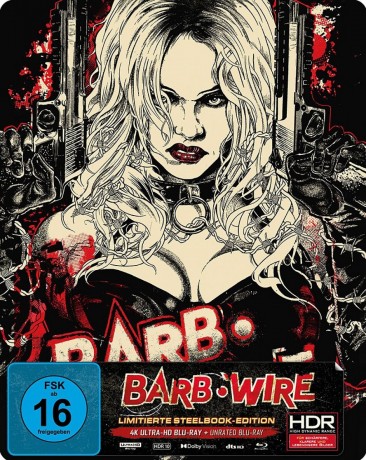 Barb Wire - Ultra HD Blu-ray + Unrated Blu-ray / Limited Steelbook Edition (4K Ultra HD)