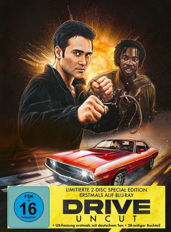 Drive - Uncut / Director's Cut + US-Kinofassung / Limited Mediabook / Cover C (Blu-ray)