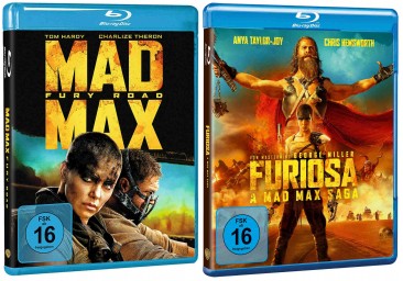 Mad Max: Fury Road + Furiosa: A Mad Max Saga im Set (Blu-ray)