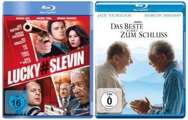 Lucky # Slevin + Das Beste kommt zum Schluss / Morgan Freeman Double Feature im Set (Blu-ray)