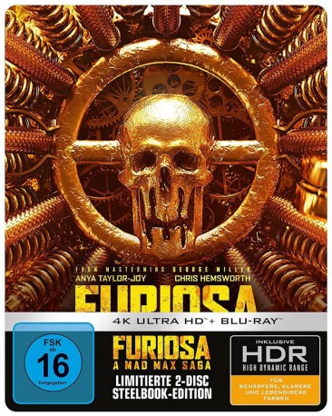 Furiosa: A Mad Max Saga - 4K Ultra HD Blu-ray + Blu-ray / Limited Steelbook (4K Ultra HD)
