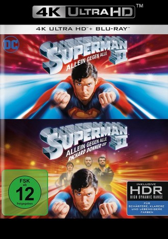 Superman II - Allein gegen alle - 4K Ultra HD Blu-ray + Blu-ray / Richard Donner Cut + Kinoversion (4K Ultra HD)