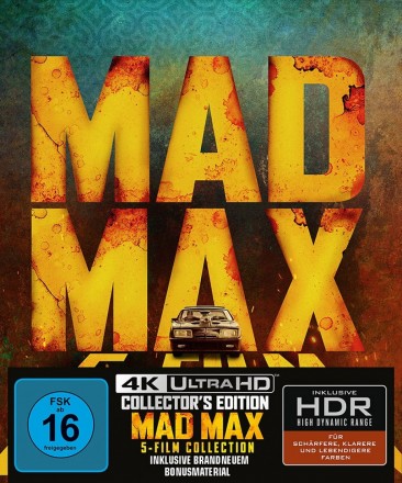 Mad Max - 4K Ultra HD Blu-ray / 5-Film / Ultimate Collector's Edition (4K Ultra HD)