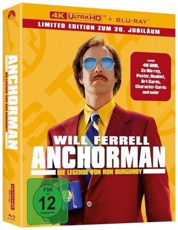 Anchorman - Die Legende von Ron Burgundy - 4K Ultra HD Blu-ray + Blu-ray / Limited Collector's Edition (4K Ultra HD)