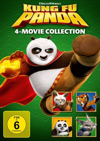 Kung Fu Panda - 1-4 Collection (DVD)