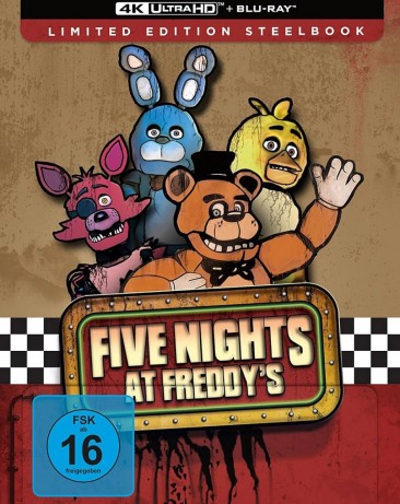 Five Nights at Freddy's - 4K Ultra HD Blu-ray + Blu-ray / Limited Steelbook (4K Ultra HD)