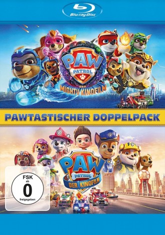 Paw Patrol - Der Kinofilm & Paw Patrol: Der Mighty Kinofilm - PAWtastischer Doppelpack (Blu-ray)