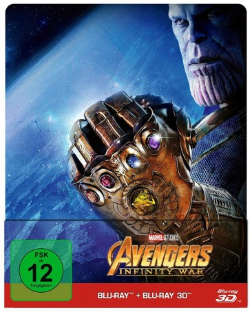 Avengers: Infinity War - Blu-ray 3D + 2D / Steelbook (Blu-ray)