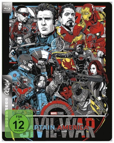 Captain America: Civil War - 4K Ultra HD Blu-ray + Blu-ray / Mondo Steelbook (4K Ultra HD)