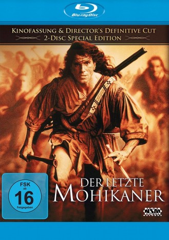 Der letzte Mohikaner - Kinofassung + Director's Definitive Cut / Special Edition (Blu-ray)