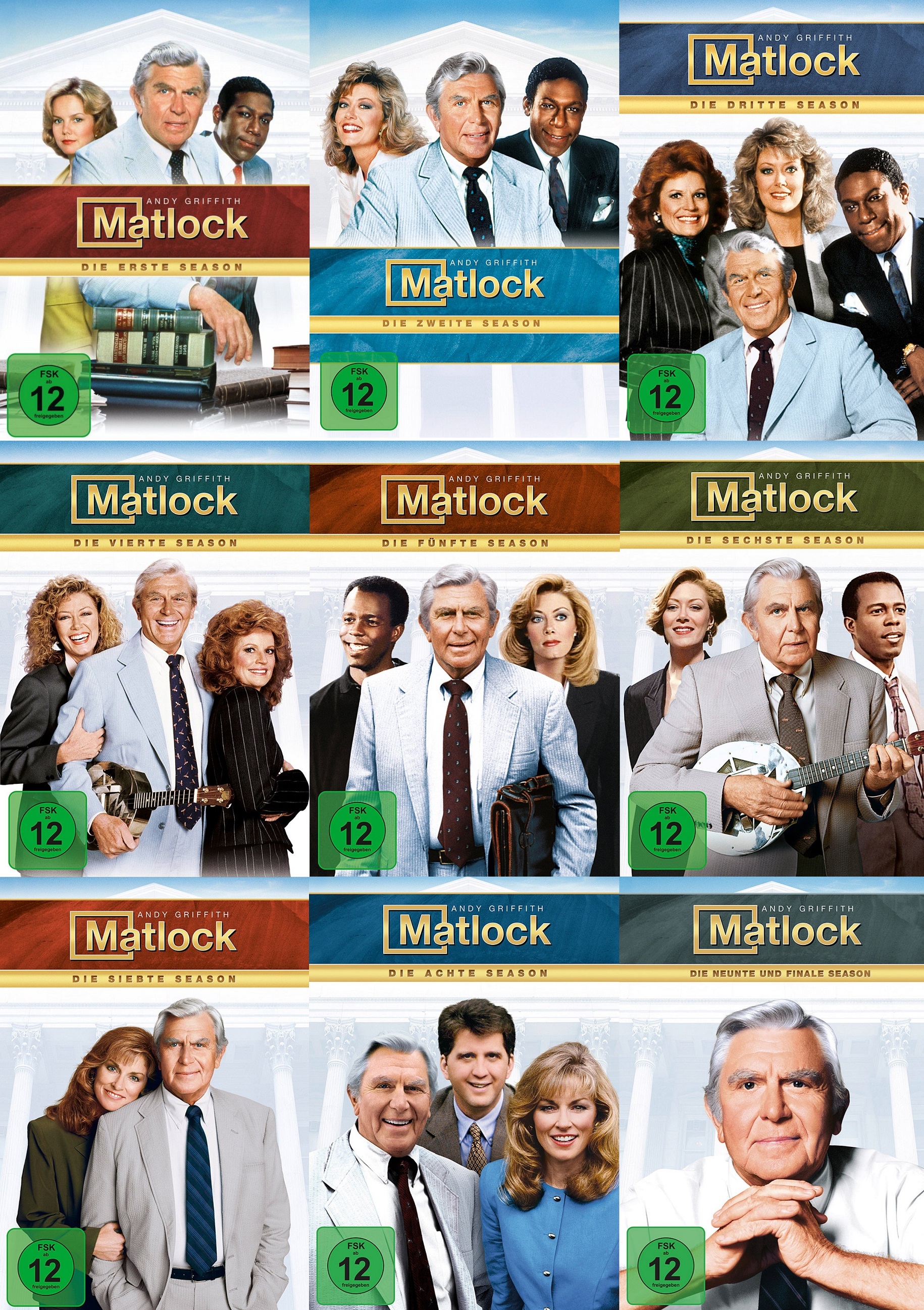 Matlock Die komplette Serie Staffel 19 im Super Set (DVD)