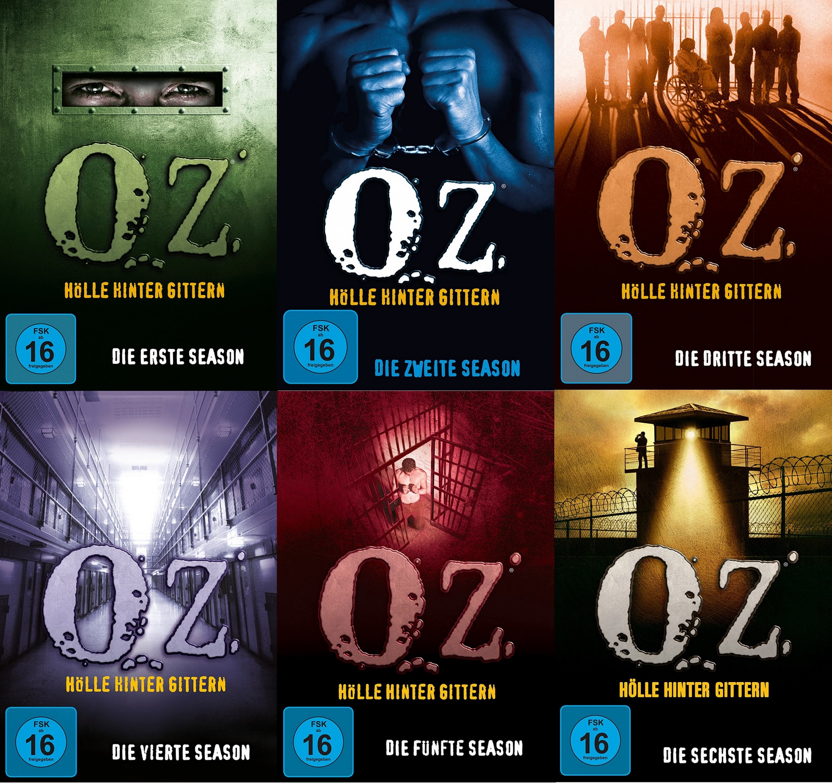 Oz Holle Hinter Gittern Season Staffel 1 2 3 4 5 6 20 Dvd