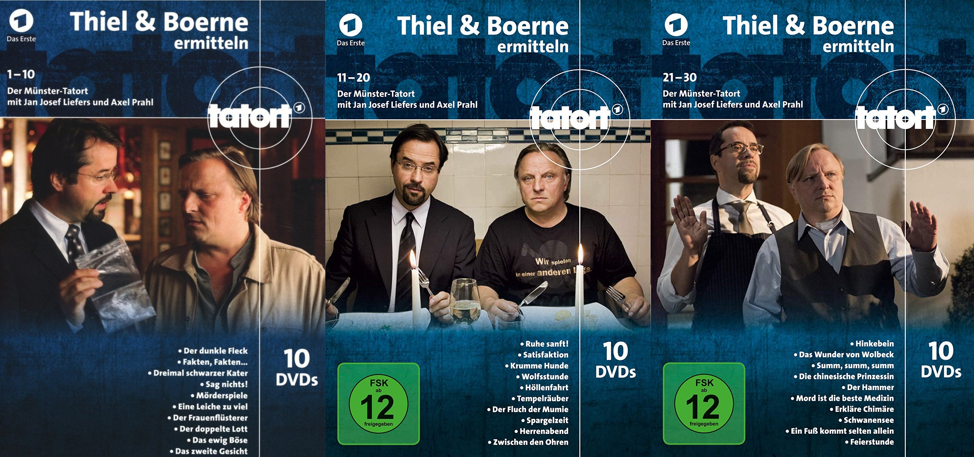 Tatort Münster - Thiel und Boerne ermitteln - Fall 1-30 ...