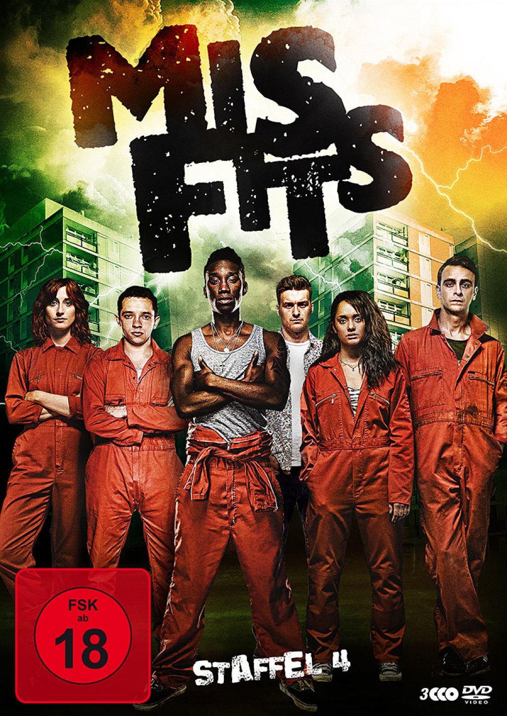 Misfits Staffel 04 Dvd