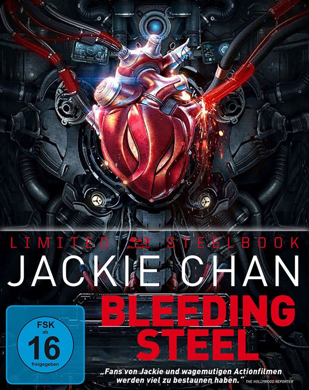 Bleeding Steel Limited Steelbook Blu Ray