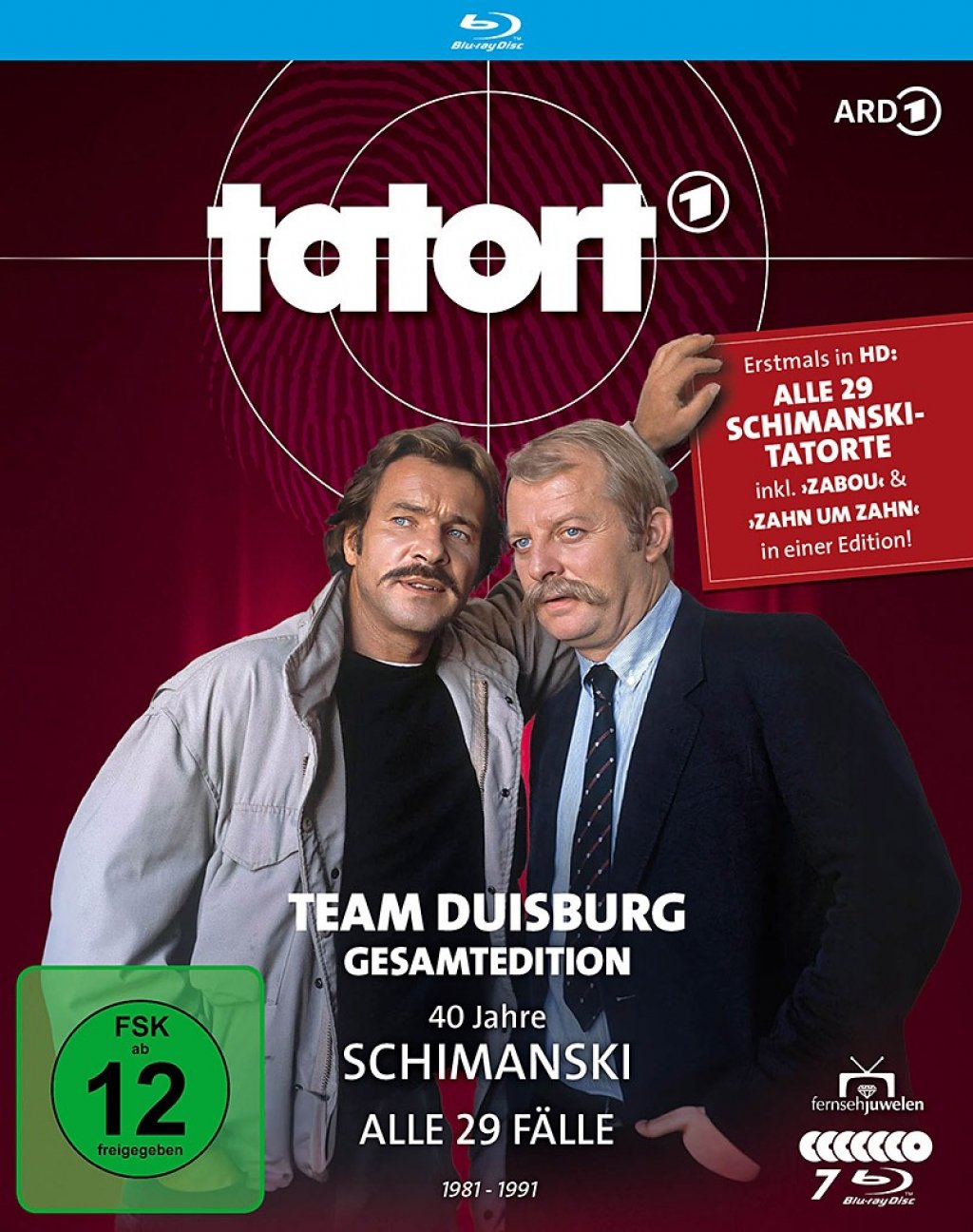 Tatort Duisburg 40 Jahre Schimanski Gesamtedition Blu Ray 