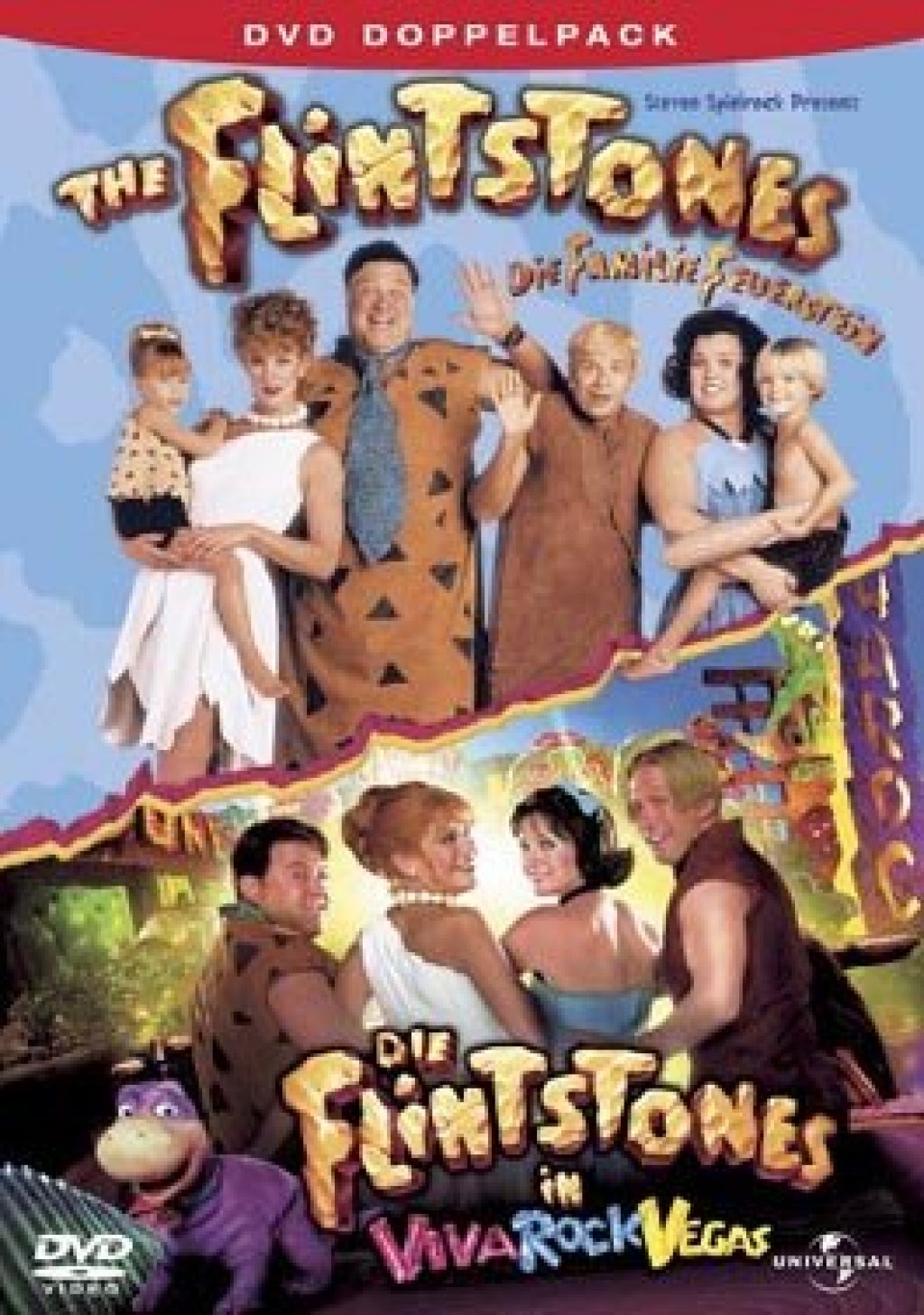 The Flintstones Die Familie Feuerstein And Die Flintstones In Viva Rock Vegas Dvd