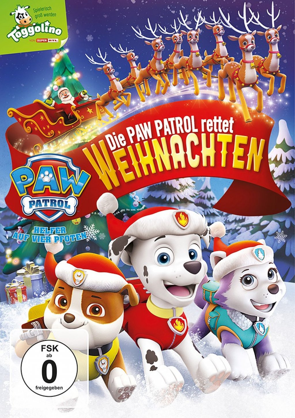 Paw Patrol Die Paw Patrol rettet Weihnachten (DVD)