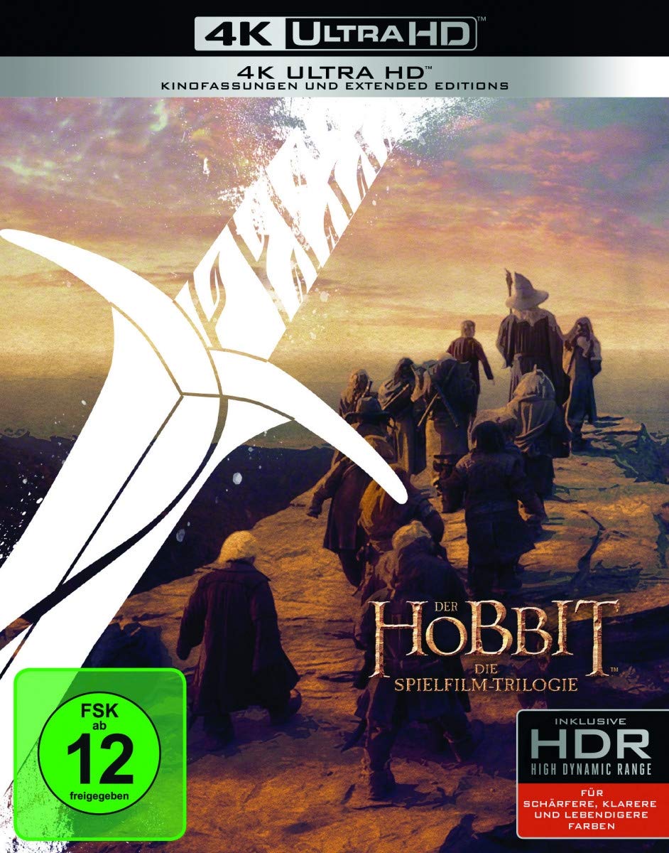 Der Hobbit Der Herr Der Ringe Im Set Die Spielfilm Trilogie Extended Edition 4k Ultra Hd