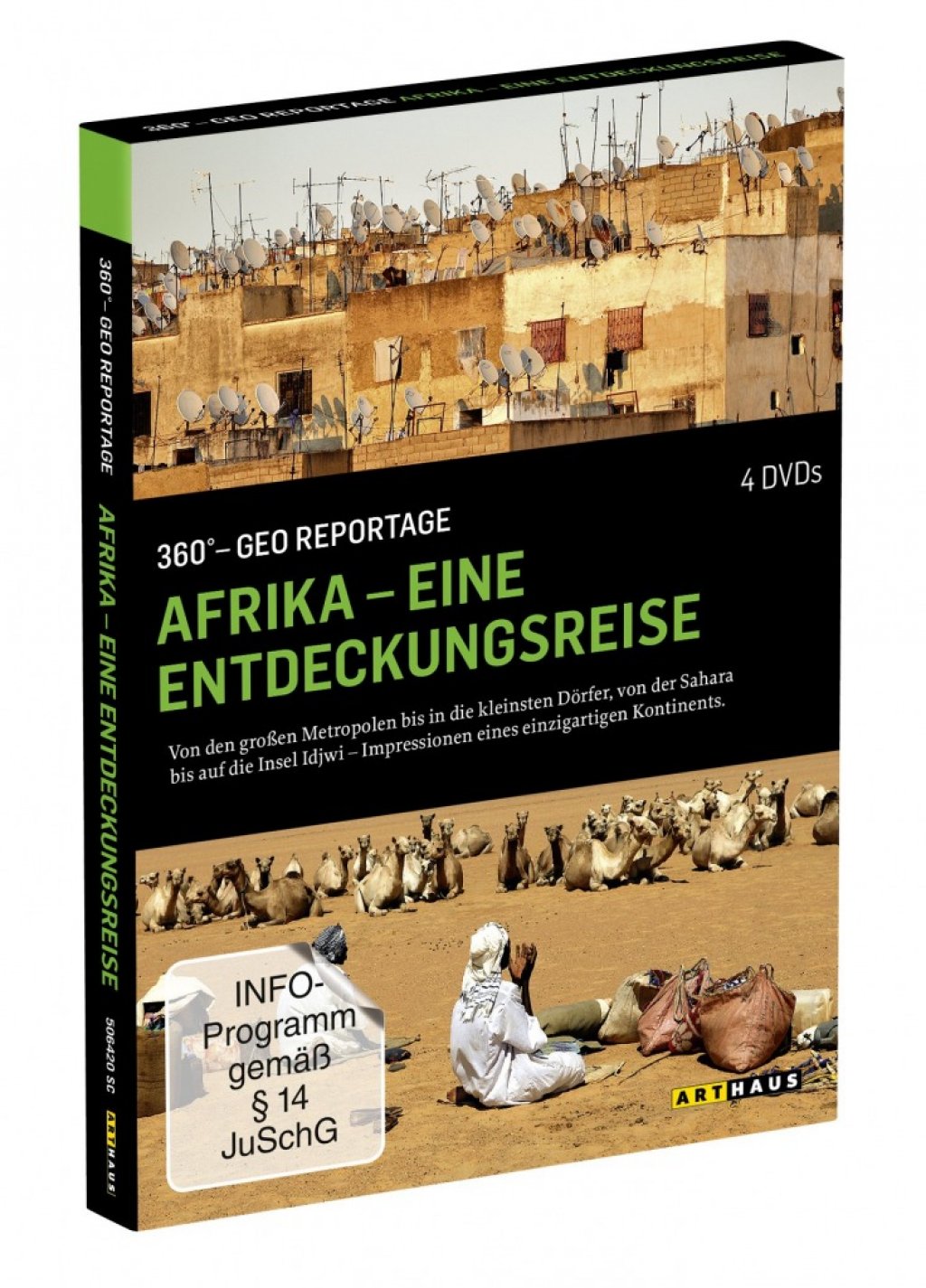 Afrika - Eine Entdeckungsreise - 360° - GEO Reportage / 2. Auflage (DVD)