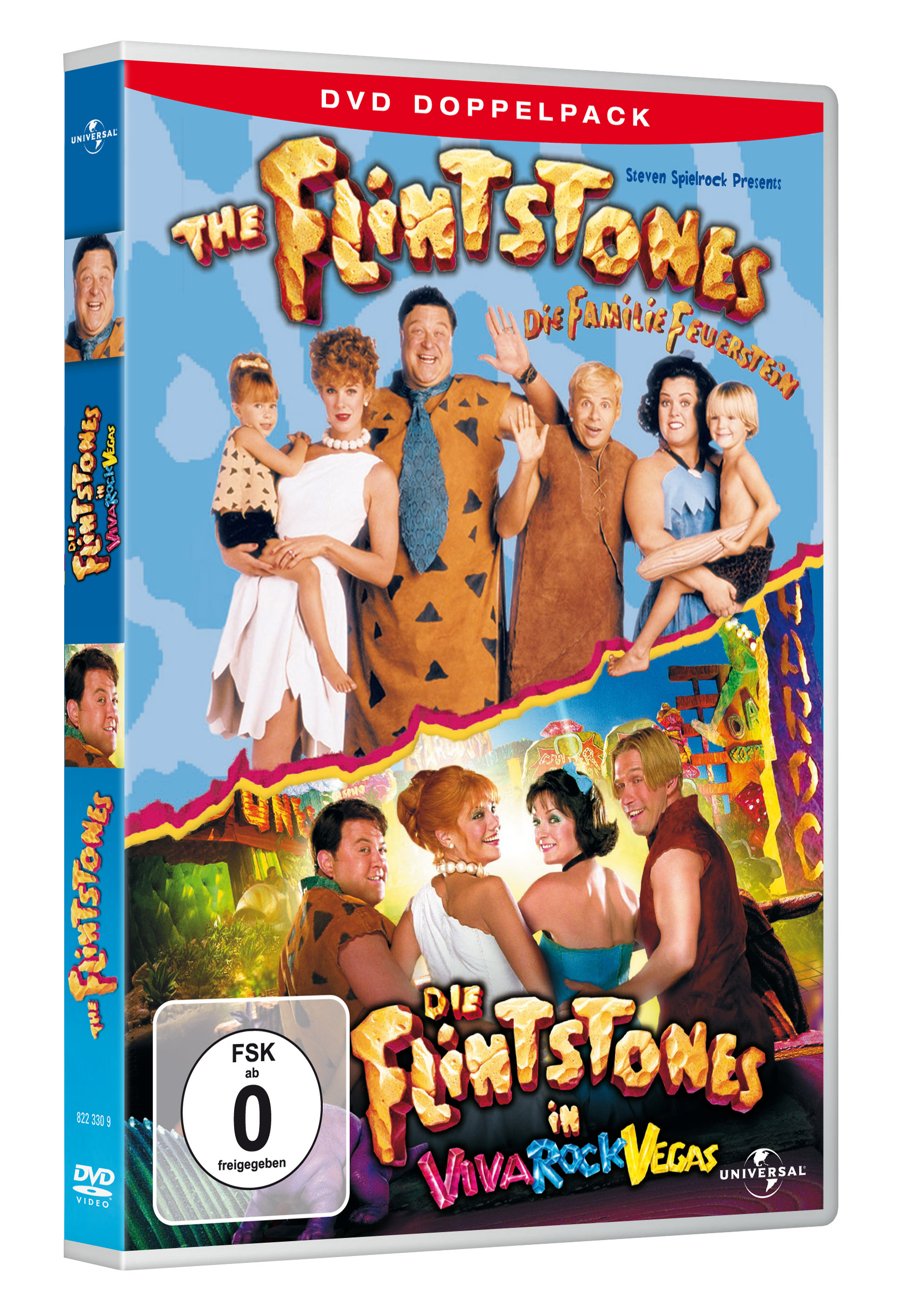 The Flintstones 1+2 (Familie Feuerstein) 2-DVD-NEU | eBay