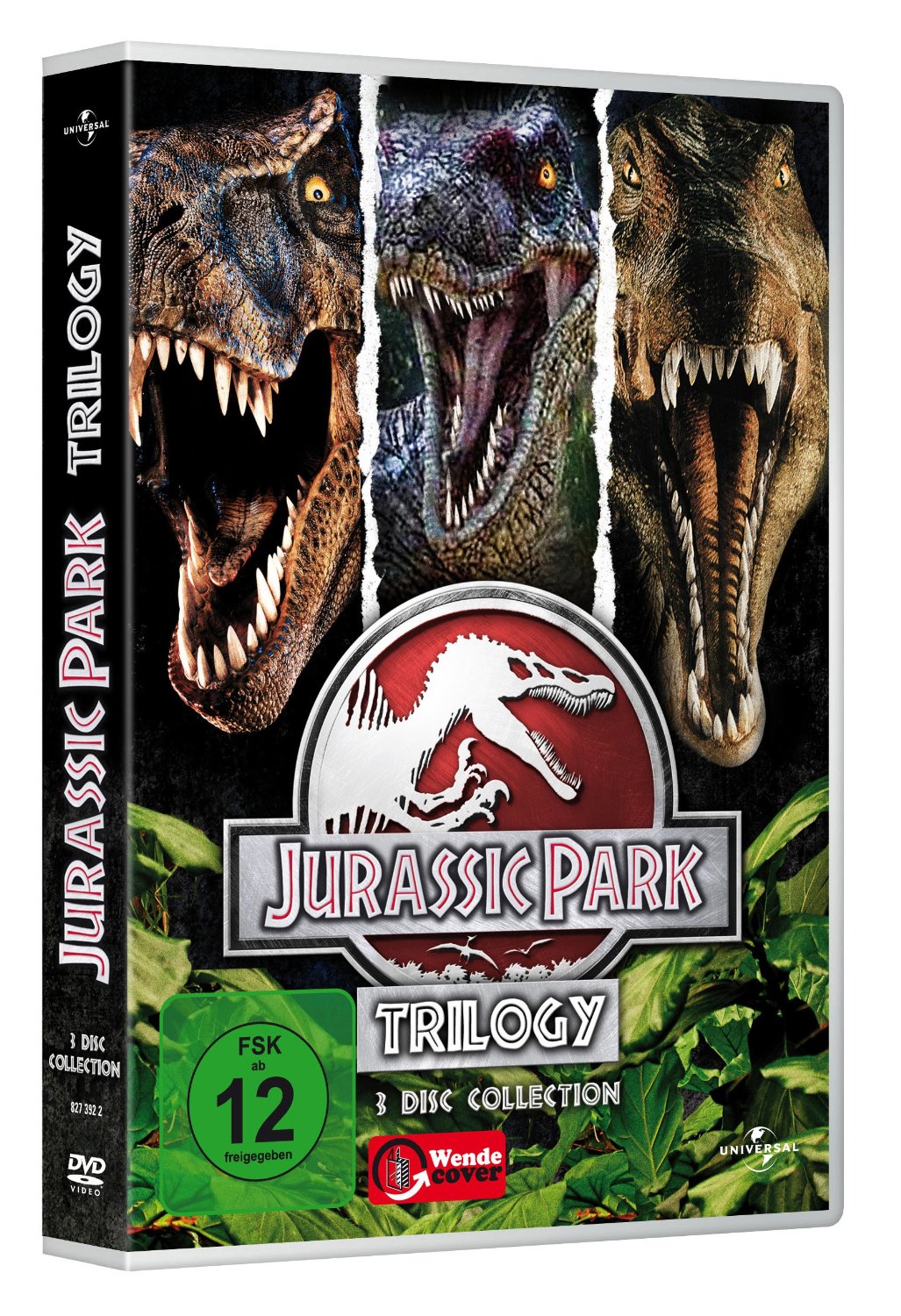 Jurassic Park 123 Trilogy 3 Dvd Box Neu Ebay 