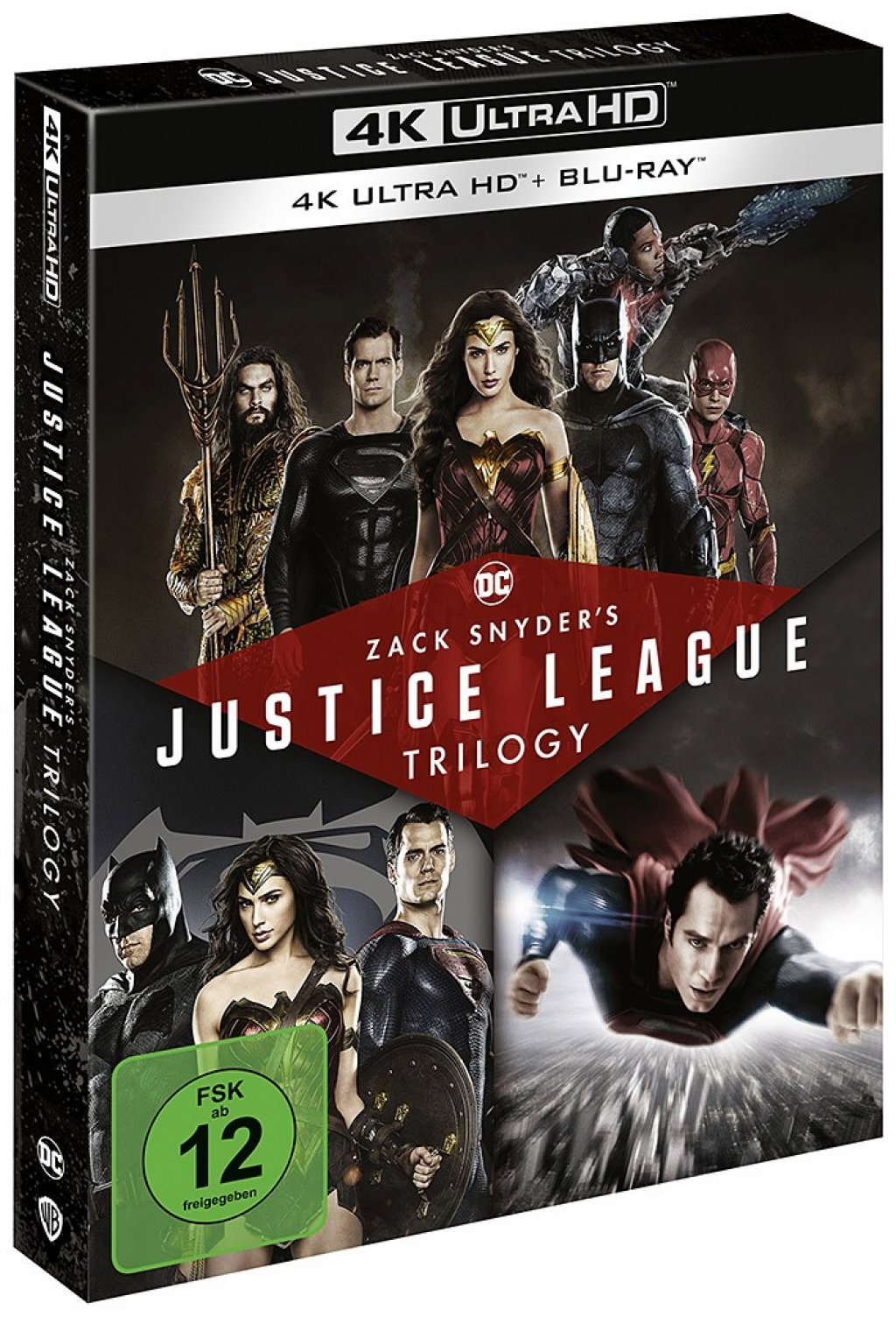Zack Snyders Justice League Trilogy 4k Ultra Hd 
