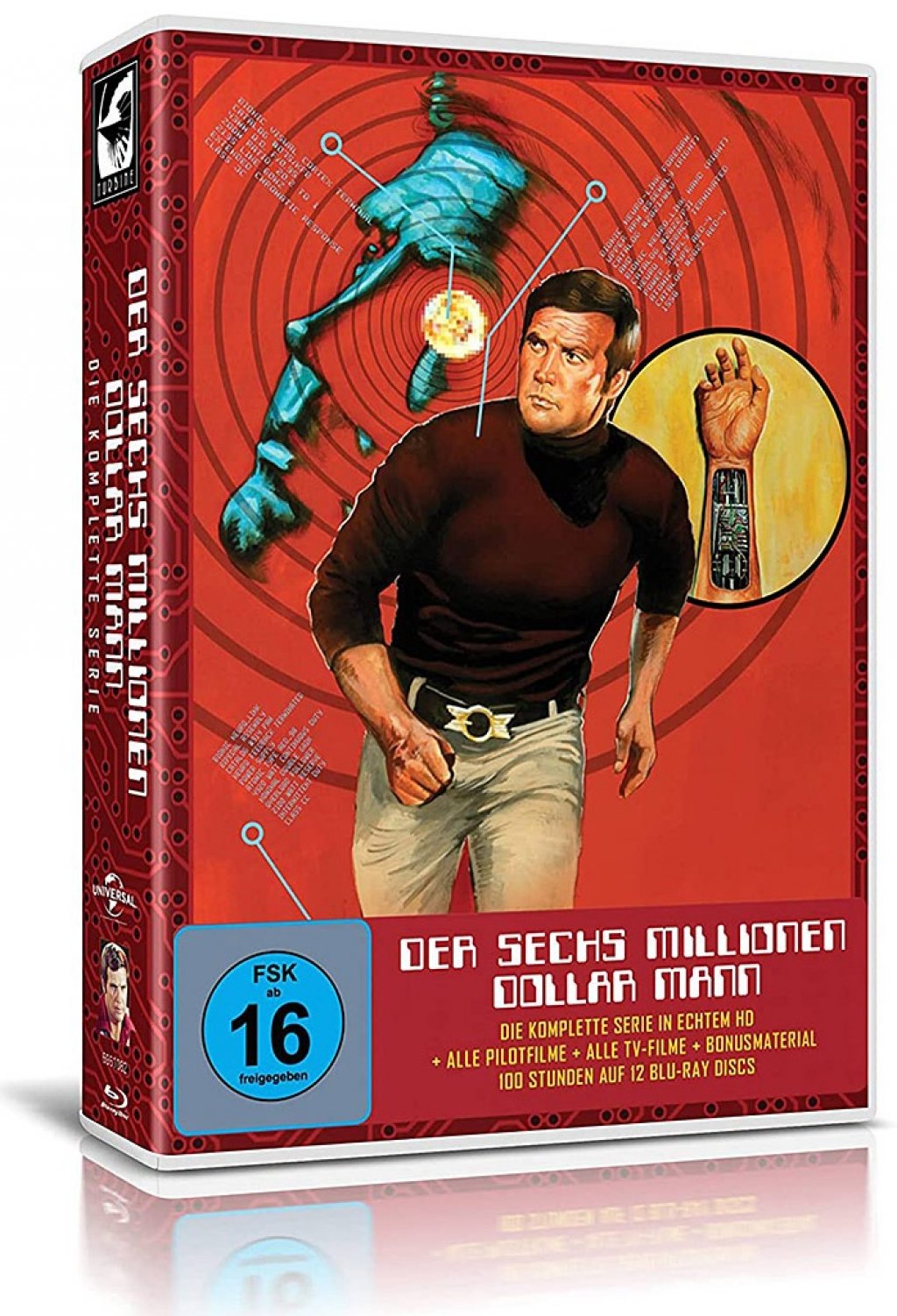 Der Sechs Millionen Dollar Mann Die Komplette Serie Neuauflage Blu Ray