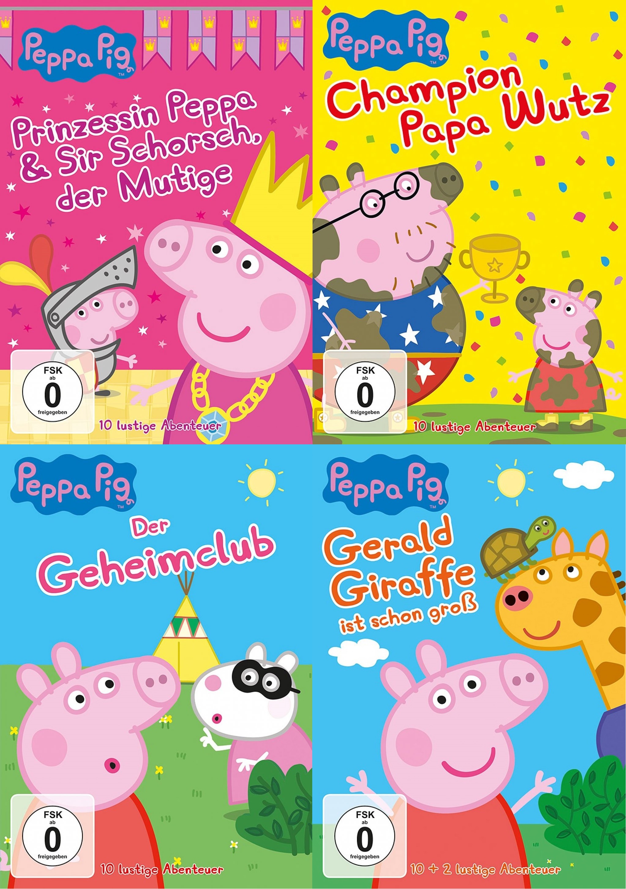 Peppa Pig - DVD Kollektion - 17 DVD Set (DVD)